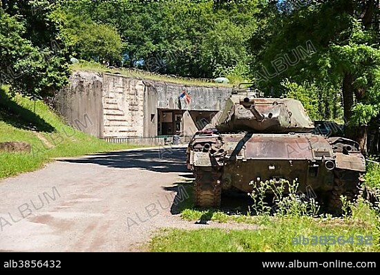 Ouvrage Four-à-Chaux, French Maginot Line, Lembach, Département Bas-Rhin, Alsace, France, Europe.