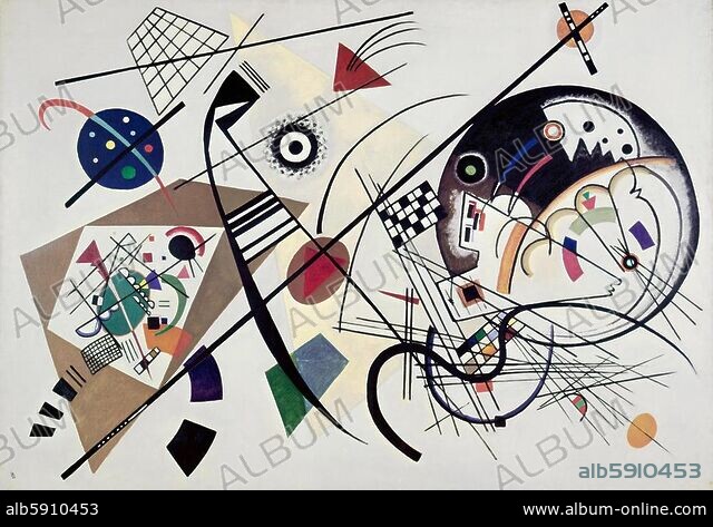 Wassily Kandinsky、AUS DER TIEFE Thirty (1937) by Wassily Kandinsky - LUCIBE