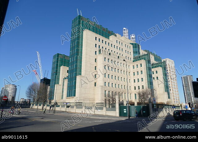 London Headquarters of MI6. The Secret Intelligence Service