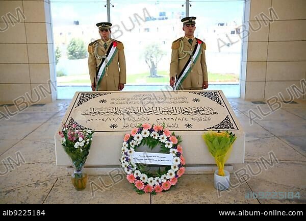 Mausoleum of Yasser Arafat, Ramallah, West Bank, Palestine, Middle East.