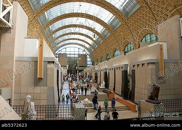 MusÃ©e d'Orsay, Orsay Museum, Paris, France, Europe.