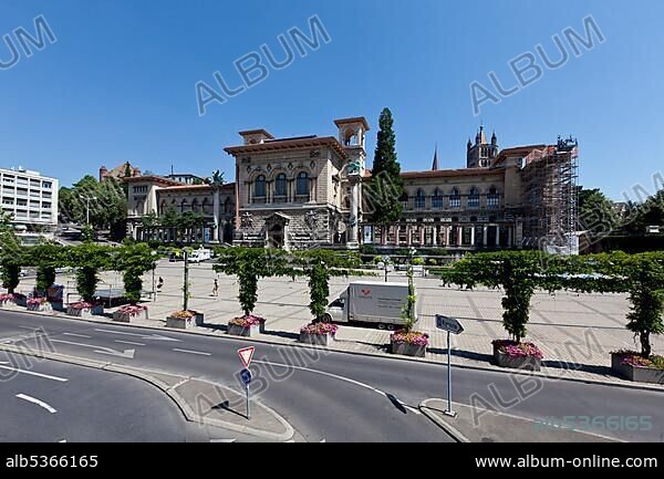 Archaeological Museum Palais de Rumine, Lausanne, canton of Vaud, Lake Geneva, Switzerland, Europe.