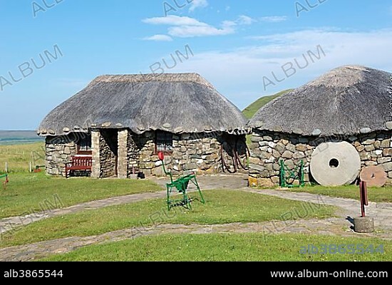Skye Museum of Island Life, Kilmuir, Isle of Skye, Scotland, United Kingdom, Europe.