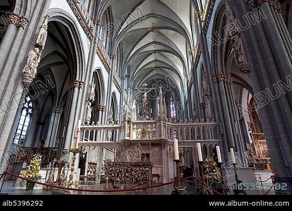 Xanten, cathedral St.Victor, NRW, Germany, Europe.
