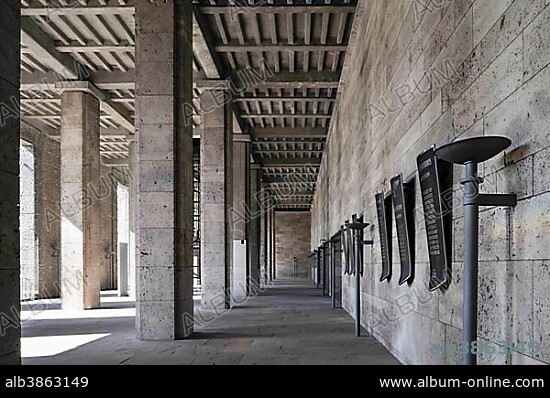 Langemarckhalle, 1936, cult place in Nazism, architect Werner March, now a museum, Olympic Park, Olympiastadion, Berlin, Germany, Europe.