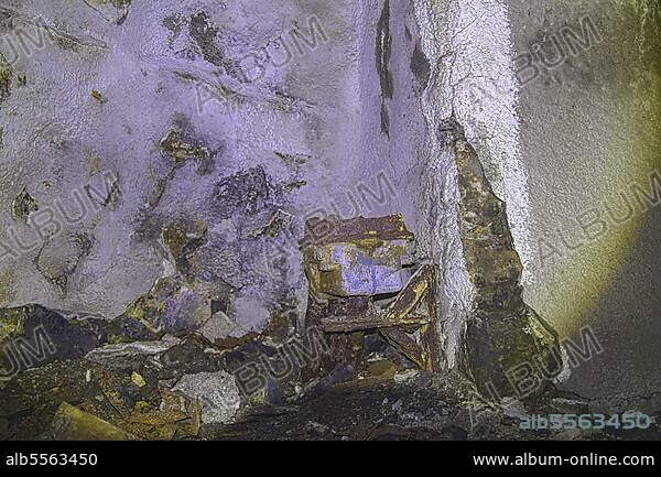 Lost Place, Alte Elektronik, U-Verlagerung Meise 1, Schwelmer Tunnel, Schwelm, North Rhine-Westphalia, Germany, Europe.