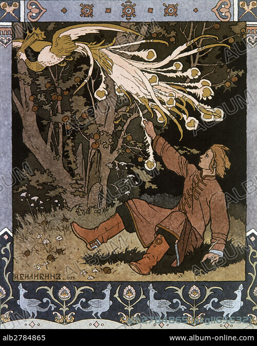 Reproduction of illustration by Ivan Bilibin - Album alb2784865