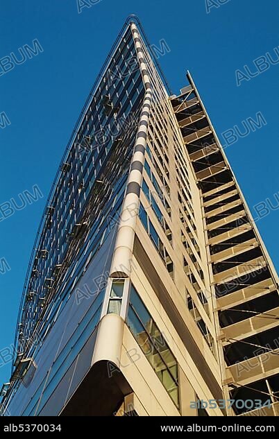 Schild annex, Gasometer, Vienna, Austria, Europe.