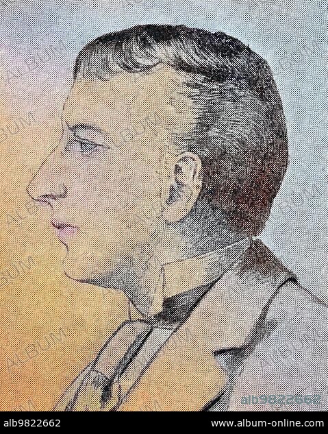 Henry Thode; real name Heinrich Thode (13 January 1857) (19 November 1920); was a German art historian; Historical; digitally restored reproduction from a 19th century original.