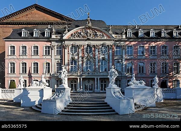 Palace of the prince elector, Trier, Rhineland-Palatinate, Germany, Europe.