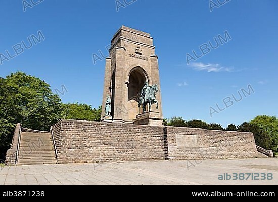 Monument to Kaiser Wilhelm I., Dortmund, Ruhr Area, North Rhine-Westphalia, Germany, Europe.