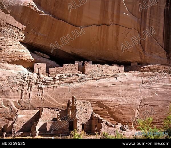 Mesa Verde, cliff dwellings by the Anasazis, Cliff Palace, Colorado, USA, North America.