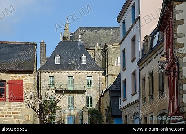 Hotel de Boisbilly Local History Museum, Old Town of Quimper, Finistere Department, Brittany Region, France, Europe.