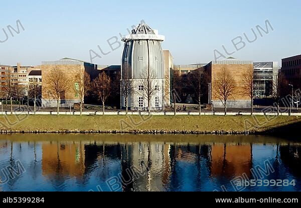 Bonnefanten Museum, architect Aldo Rossi, Maastricht, Limburg, Netherlands, Europe.