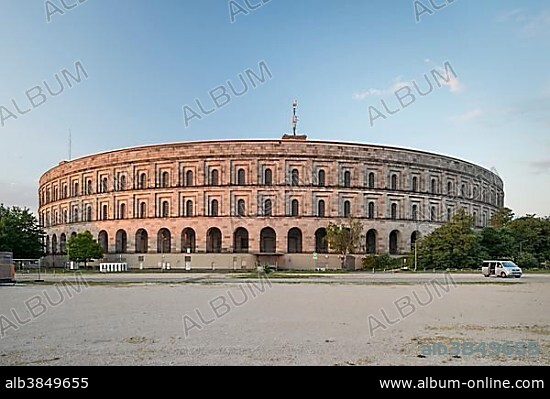 Congress Hall of the Nazi Party, 1933-1945, not completed, Documentation Centre Nazi Party Rally Grounds, Nuremberg, Bavaria, Germany, Europe.