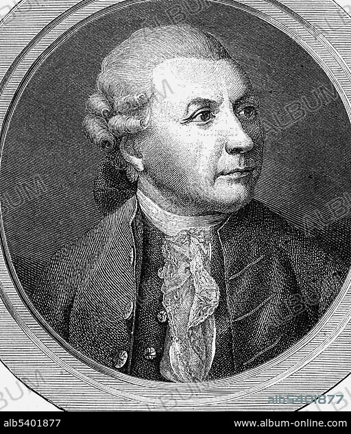 Friedrich Gottlieb Klopstock (1724-1803), poet.