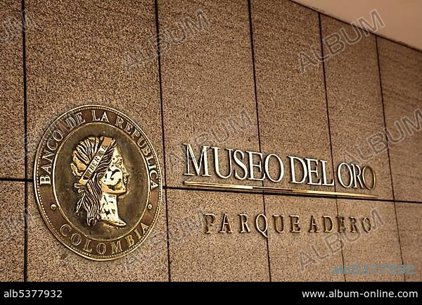 Gold Museum, Museo del Oro, Bogota, Columbia, South America.
