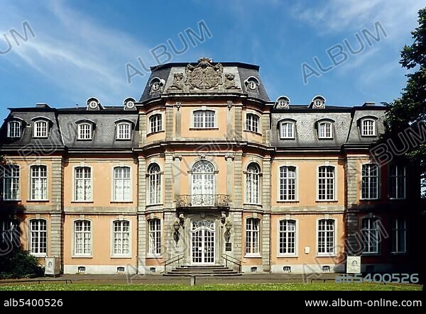 Schloss Jaegerhof castle, Goethe Museum, Duesseldorf, North Rhine-Westphalia, Germany, Europe.