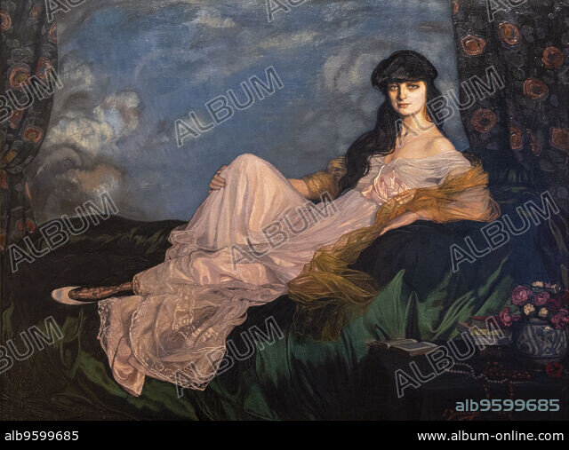 Ignacio Zuloaga, Portrait of Countess Mathieu de Noailles, Museo