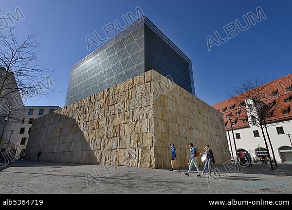 Main Synagogue Ohel Jakob, Jewish Centre, Sankt-Jakobs-Platz, Munich, Bavaria, Germany, Europe.