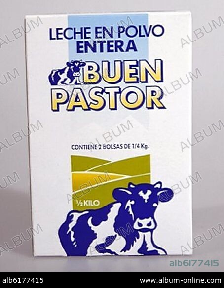 CAJA DE LECHE EN POLVO.