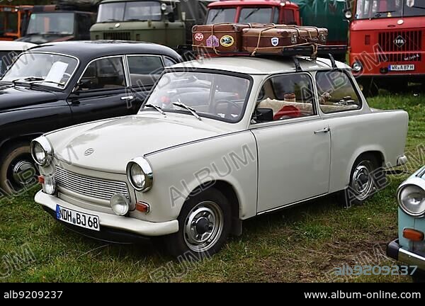 DDR Oldtimer Trabant 601 at a classic car meeting in Benneckenstein in the Harz Mountains, Germany, Europe.