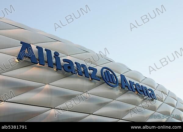 Munich, GER, 12. Oct. 2005 - Facade of Munich Allianz-Arena
