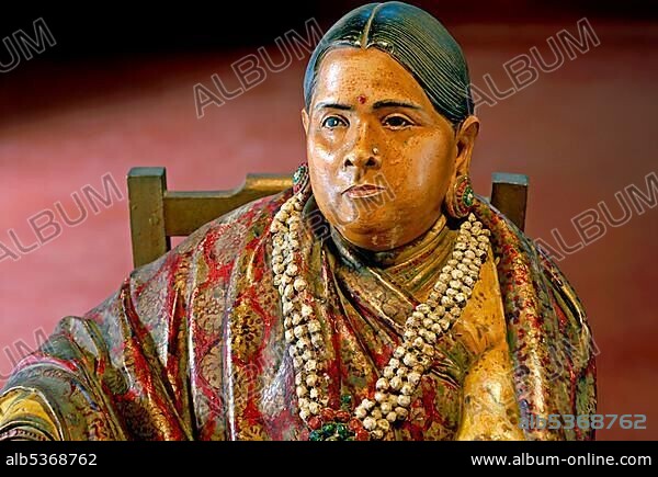 Princess Dhatri, founder of Kalari Kovilakom, Palace for Ayurveda by the Cgh Earth Hotel Group, Kollengode, Vengunad, Kerala, India, Asia.