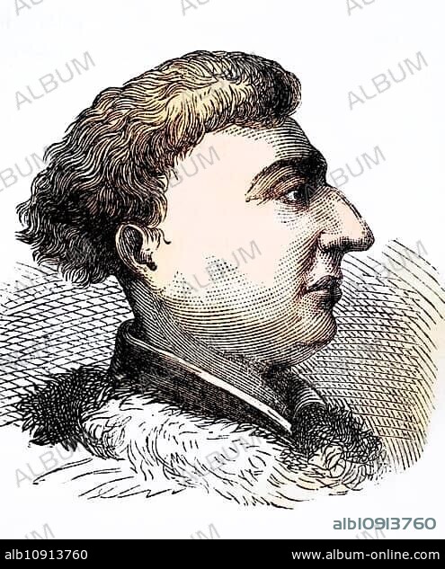 John of Lancaster, 1st Duke of Bedford, also known as John Plantagenet 1389 to 1435, Historical, digitally restored reproduction from a 19th century original, Record date not stated.