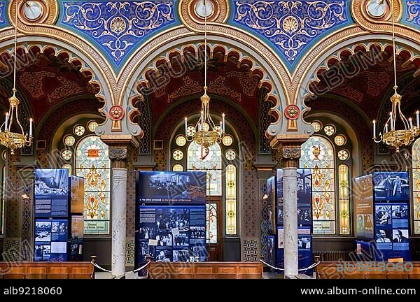 Prague Czech Republic. Jerusalem Synagogue.