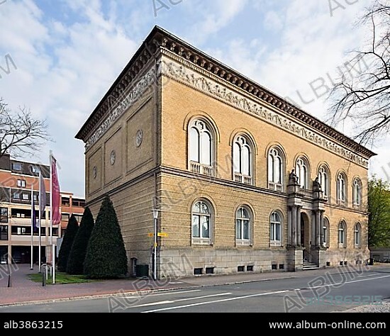 Augusteum Oldenburg, State Museum for Art and Cultural History with the Old Master Picture Gallery, Oldenburg, Lower Saxony, Germany, Europe.