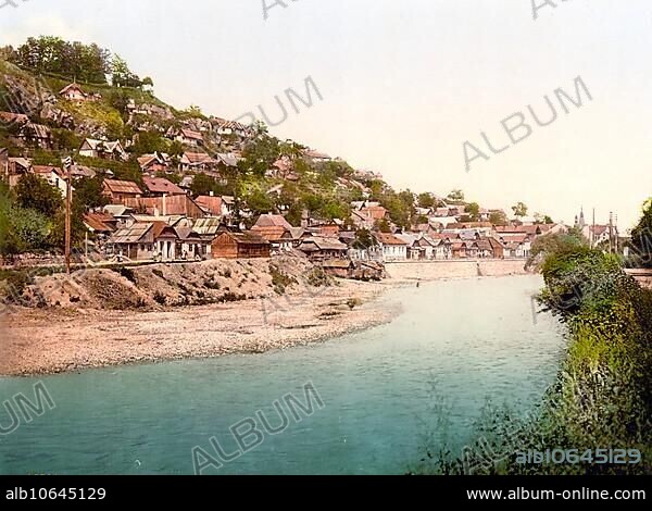 Klausenberg or Klausenburg, Fellegvar, Hungary, Austro-Hungary, Austro-Hungarian Empire, Austrian-Hungarian Monarchy, today Romania, Historical, around 1900, digitally restored reproduction from a 19th century original, Klausenberg or Klausenburg, Hungary, Austro-Hungary, Austro-Hungarian Empire, Austrian-Hungarian Monarchy, today Romania, Historical, around 1900, digitally restored reproduction from a 19th century original, Europe.