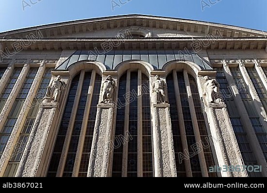 Goerlitz Warenhaus, department store, Art Nouveau, Görlitz, Saxony, Germany, Europe.