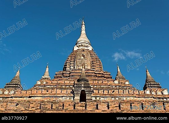 Nagayon Paya temple, Bagan, Myanmar, Asia.