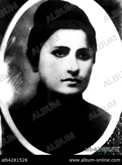 Ekaterina Svanidzi, Stalin's first wife (only available portrait of her), Jacob Stalin's mother. 20th century. U.S.S.R.