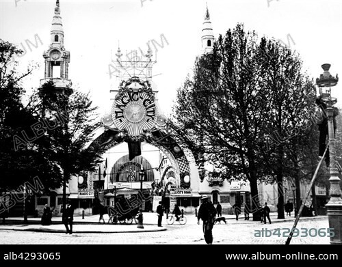 The Magic-City in Paris, 67-91 quai d'Orsay (7th arrondissement of Paris).. It was the very first amusement park created by Ernest Cognacq, founder of the French department store La Samaritaine.