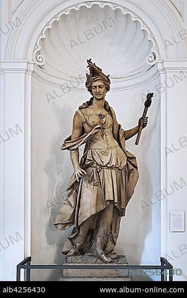 Figure of Ceres by Johann Baptist Straub circa 1772, National Museum, Munich, Upper Bavaria, Bavaria, Germany, Europe.