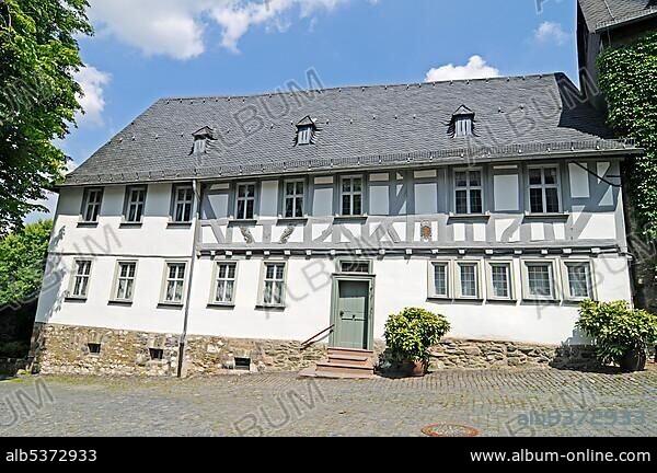 Lottehaus house, museum, birthplace of Charlotte Buff, Goethe memorial, Wetzlar, Hesse, Germany, Europe.