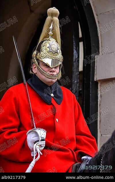 Lifeguard of the Queens Household Cavalry.