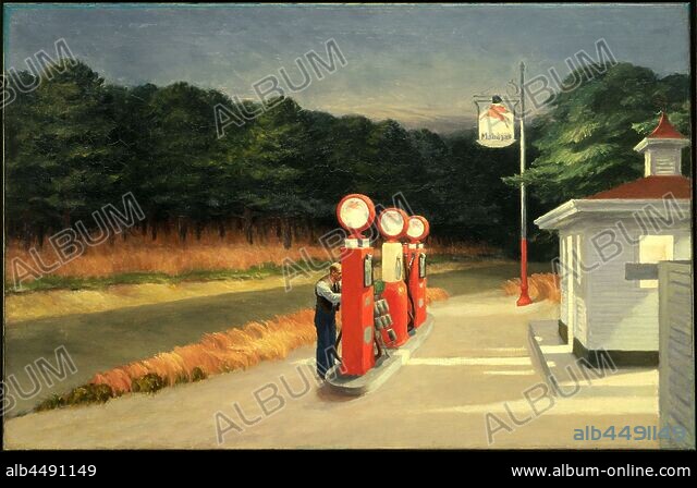 EDWARD HOPPER. Gas. - Album alb4491149