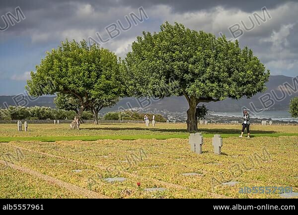German Military Cemetery, Maleme, Crete, Greece, Europe.