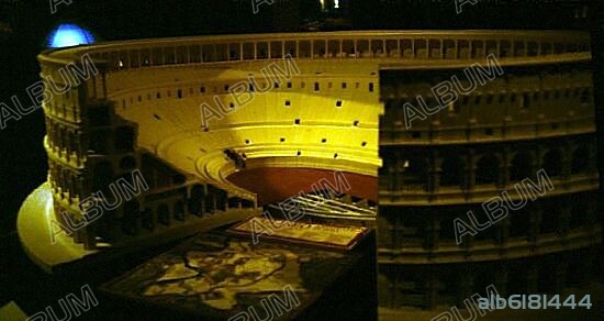 MAQUETA DEL COLISEO ROMANO.