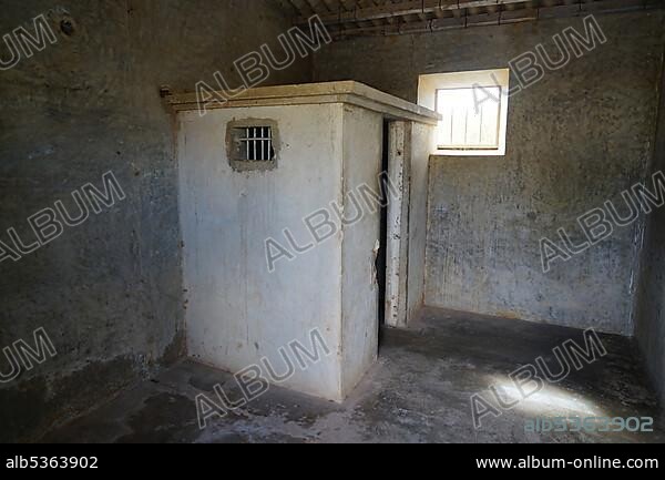 Hollandinha, solitary cell, Tarrafal concentration camp, Santiago Island, Republic of Cape Verde.