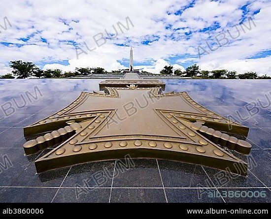 Heroes' Acre, war memorial to heroes of independence struggle, Auas Mountains, Windhoek, Namibia, Africa.