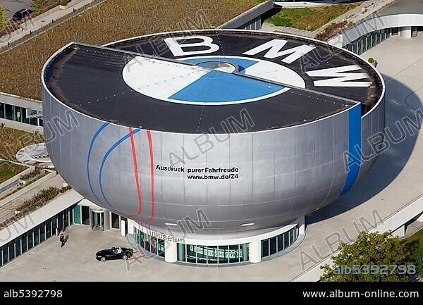 BMW Museum of the BMW AG in Munich, Bavaria, Germany, Europe.