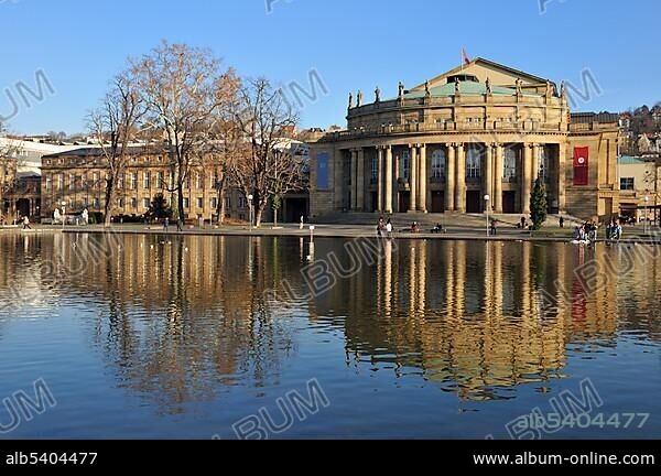 State Theater (Opera) Stuttgart, Baden-Wuerttemberg, Germany, Europe.