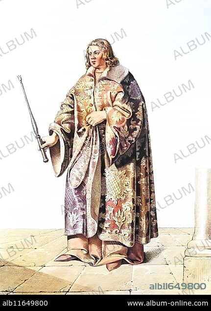 Géza I (born around 1044 to 1048, died 25 April 1077) of the Árpád dynasty (2) was Duke of the Duchy of Nitra (1060 to 1074) and King of Hungary (1074 to 1077), Historical, digitally restored reproduction from a 19th century original, Record date not stated.