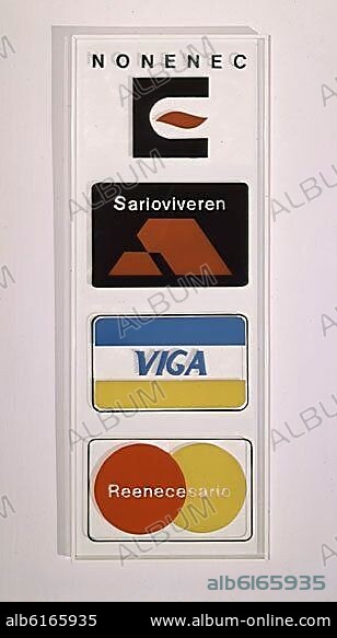 ROGELIO LÓPEZ CUENCA. TARJETAS DE CREDITO INVENTADAS - SIGLO XX.
