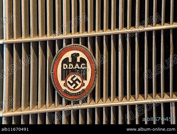 Logo of the automobile club DDAC, Nazi Germany, 1936.