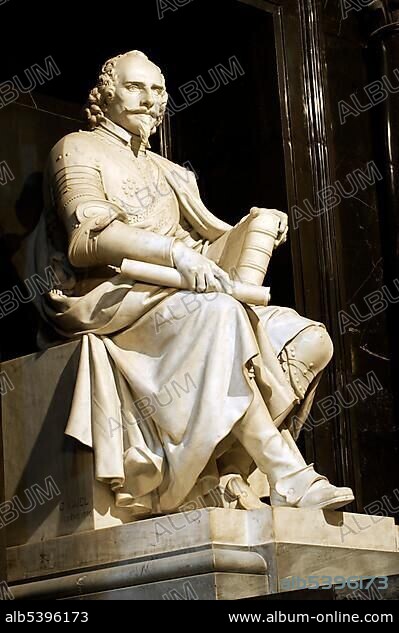 Henri II de Rohan, 1579-1638, Huguenots leader, cathedral Saint Pierre, Geneva, Canton of Geneva, Switzerland, Europe.